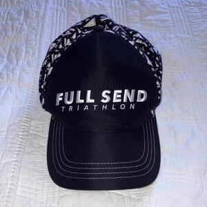 Full Send Triathlon Black Hat